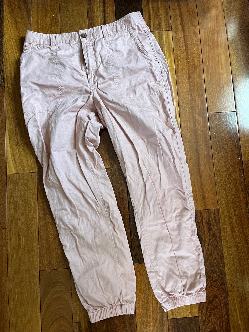 GAP size 10 Girlfriend Jogger in Pink